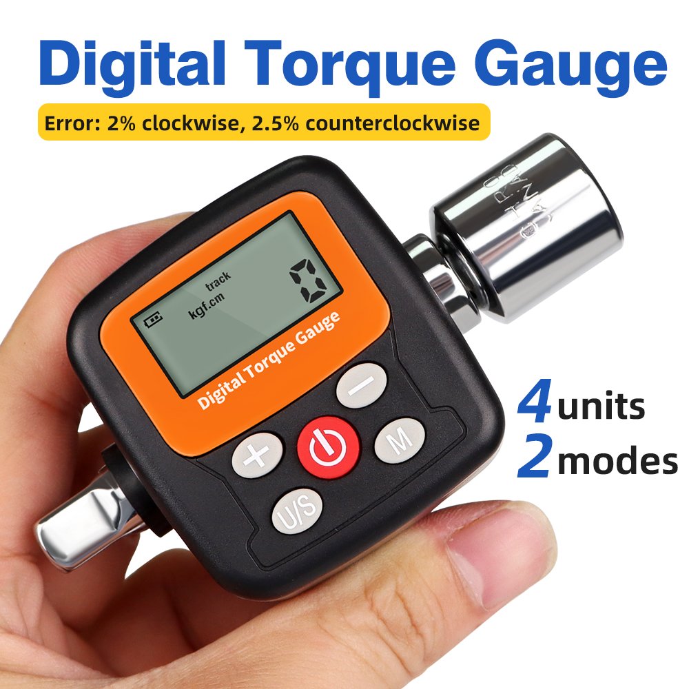 2024 Digital Torque Meter Portable Torque Wrench Tester for Torque Calibrate Load Cell and Tighten Force Precision Instrument