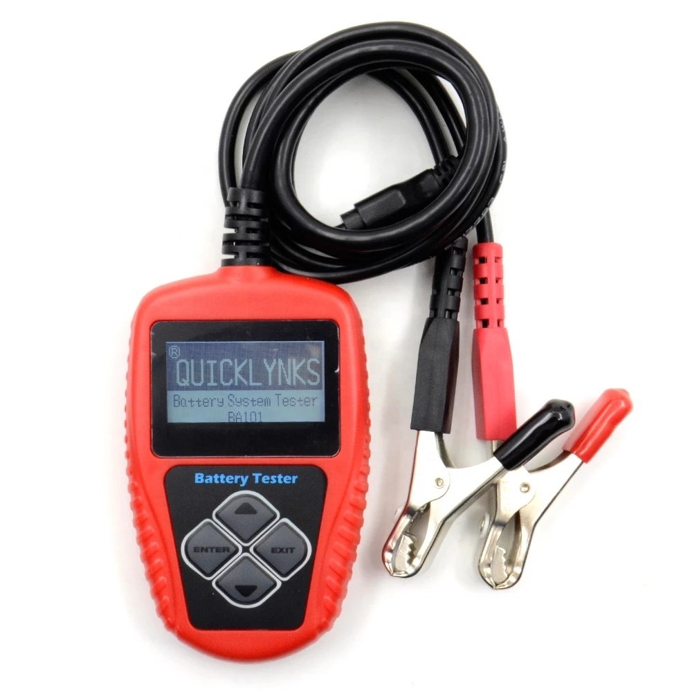 BA101 Car Battery Tester 12V 100 to 2000CCA Battery Tools For Car Motorcycle Boat Quick Cranking Tester Digital Analyzer