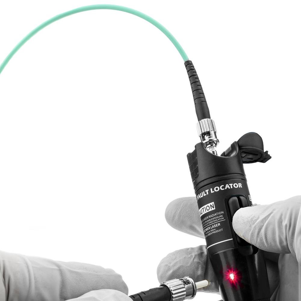 China Fiber Optic Red Light Pen Tester VFL (Visual Fault Locator) 30mW 2.5mm SC/ST 1.25mm for VFL LC