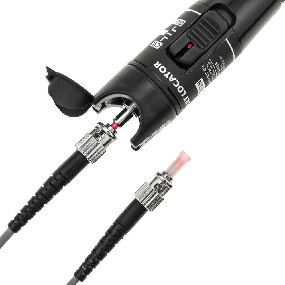 China Fiber Optic Red Light Pen Tester VFL (Visual Fault Locator) 30mW 2.5mm SC/ST 1.25mm for VFL LC