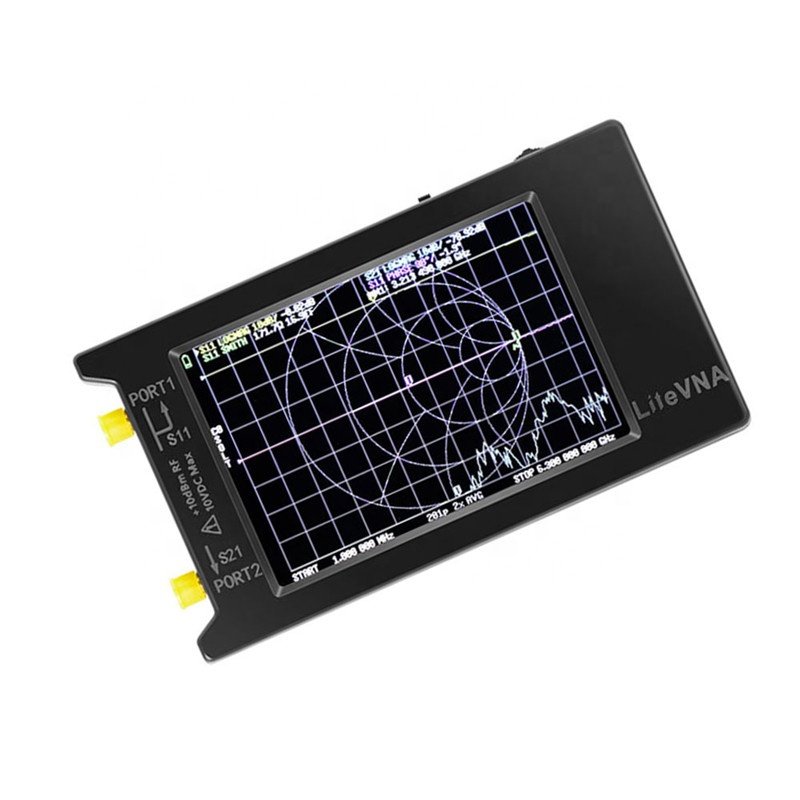 50khz -6.3ghz Nanovna-h Hf Vhf Uhf Vector Network Analyzer Antenna Analyzer And Case 2.8 Inch 4inch Litevna Power Meter