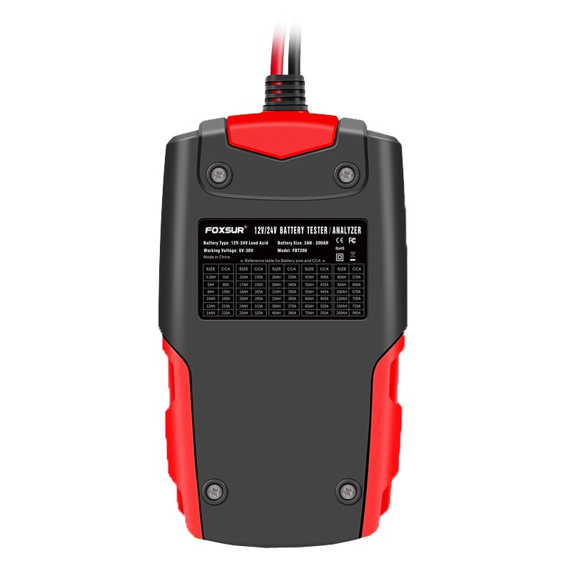 12V24V CCA Internal Resistance Tester Battery Tester Motorcycle Car Battery Analyzer