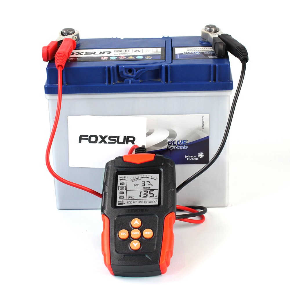 12V24V CCA Internal Resistance Tester Battery Tester Motorcycle Car Battery Analyzer