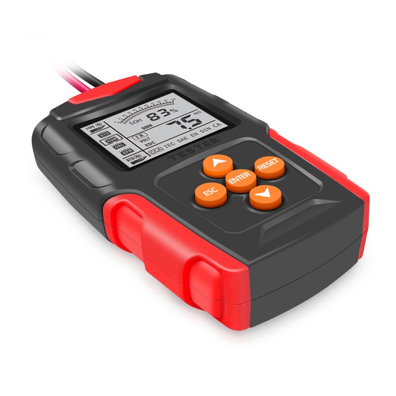 12V24V CCA Internal Resistance Tester Battery Tester Motorcycle Car Battery Analyzer