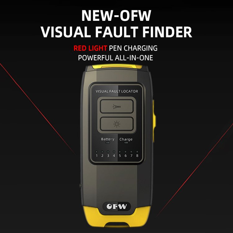 fiber optic red light pen 15mw visual fault locator 20km visual fault locator