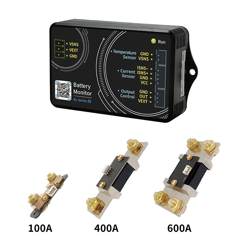 JUNTEK KL110F Battery Tester High Precision Bluetooth Coulomb Counter Cell Phone Control LCD Display Battery Capacity Tester