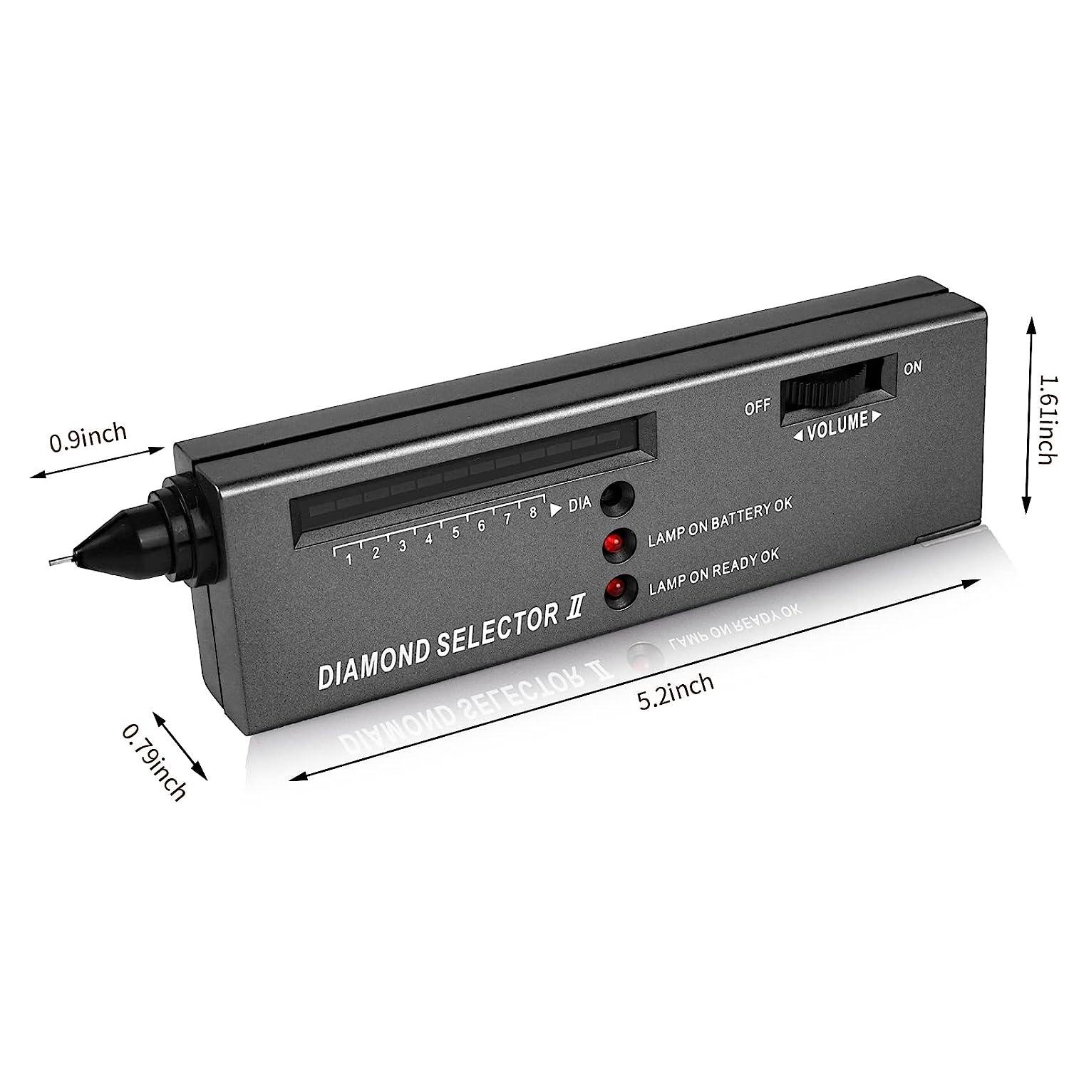 Diamond Tester Gemstone Gem Selector II Jewelry Watcher Tool Test Pen Gem Tool Diamond Detector
