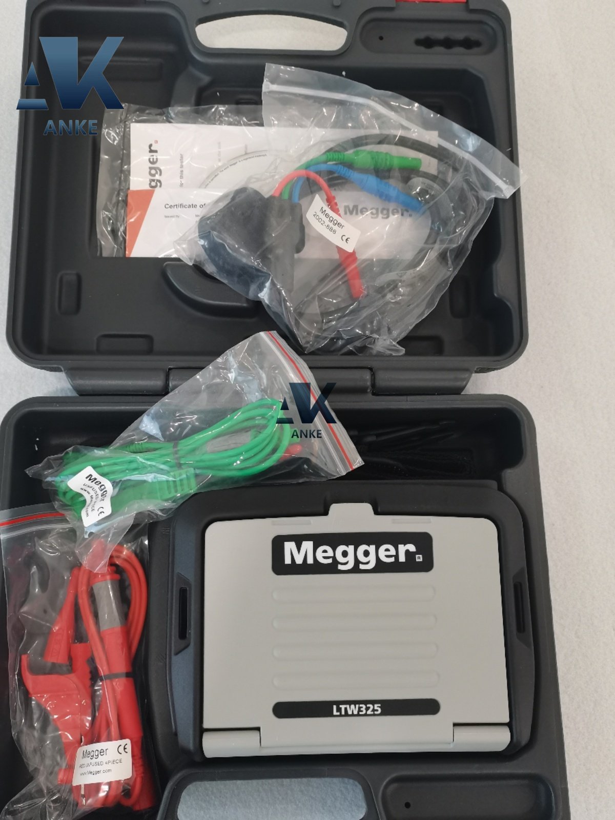 Megger LTW300 series LTW315/LTW325/LTW335 TWO-WIRE NON-TRIPPING LOOP IMPEDANCE TESTERS