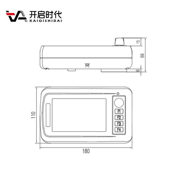 China 4.3 Inches High Quantity Lcd Dashboard Loader Instrument Panel Excavator Digital Display