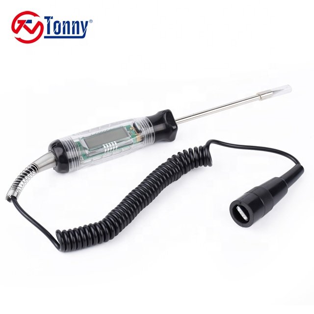 Heavy-Duty Coil Cord Circuit Tester universal auto tester