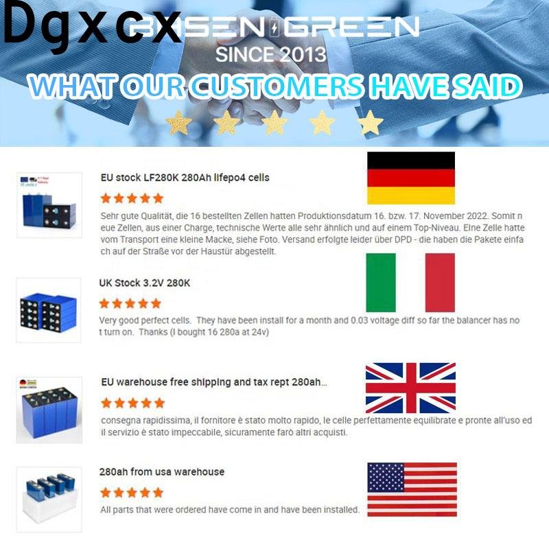 Basen Green 6000 Deep NEW Cycle 3.2V 150ah 280ah Lifepo4 Battery Akku Cell 50ah 100ah 200ah 300ah Lithium Ion Battery Packs