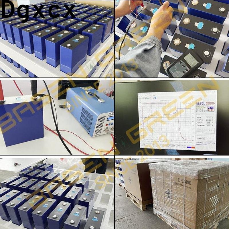 Basen Green 6000 Deep NEW Cycle 3.2V 150ah 280ah Lifepo4 Battery Akku Cell 50ah 100ah 200ah 300ah Lithium Ion Battery Packs