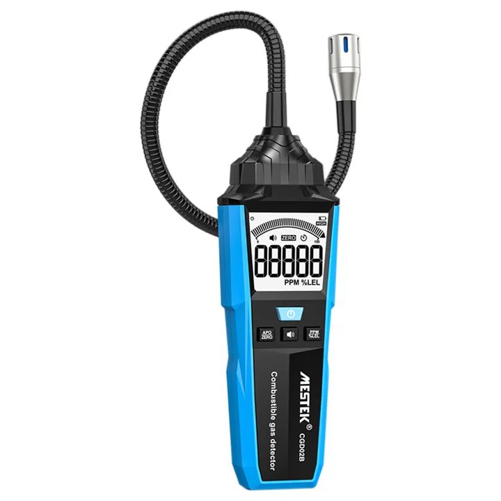 MESTEK CGD02B Handheld Gas leak Detector Monitor Tester Gas Analyzer Combustible Gas Detector
