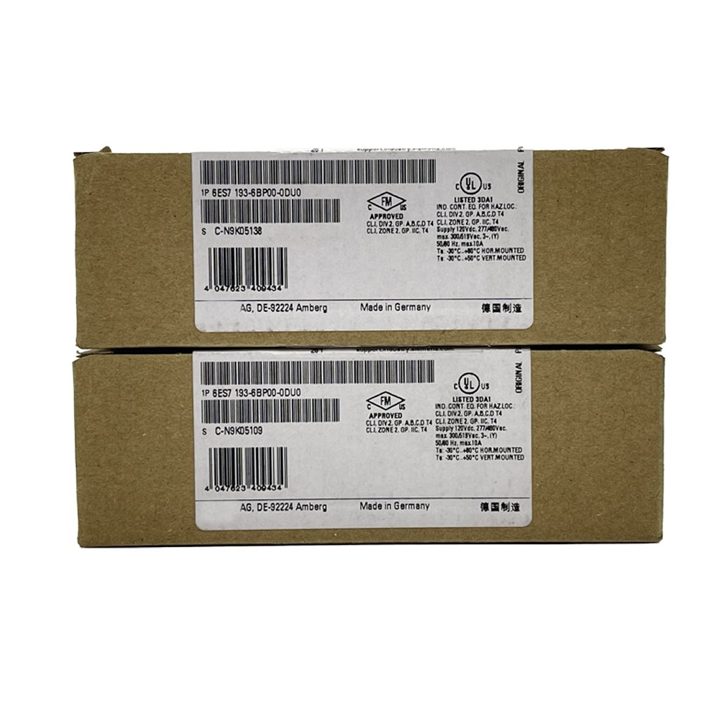 SIMATIC ET 200SP BaseUnit 6ES7193-6BP00-0DU0 PLC PAC & Dedicated Controllers Warehouse stock 6ES71936BP000DU0