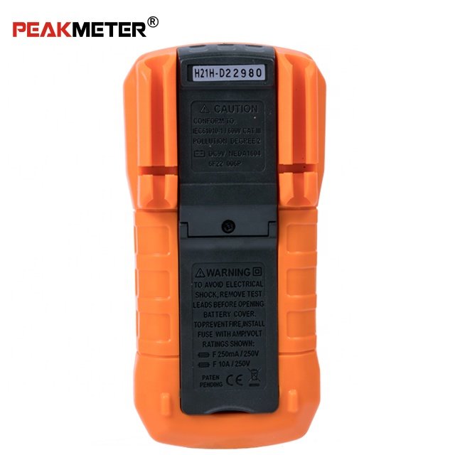 Handheld Digital multimeter DC AC Voltage Diode Freguence multimeter Volt Tester Test Current