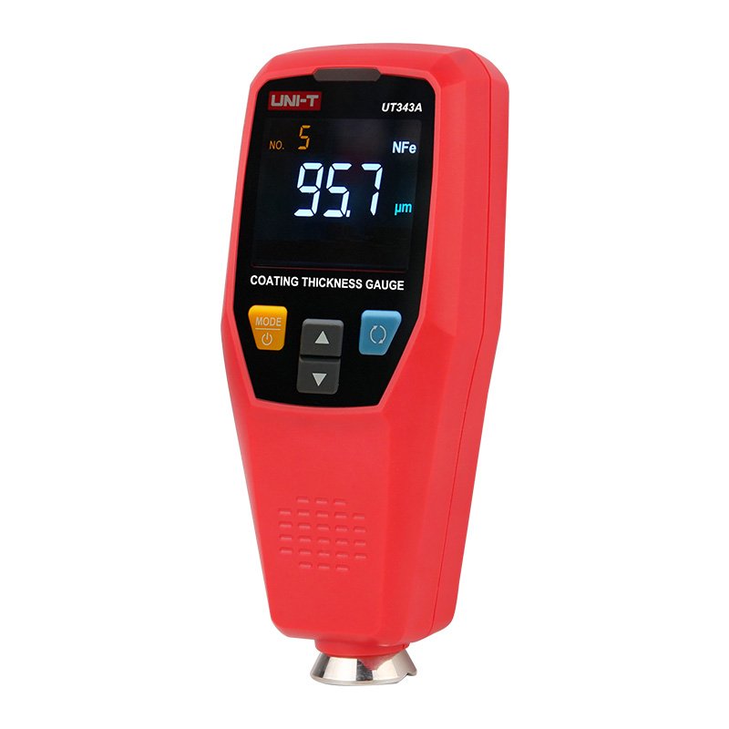UNI-T UT343A Digital Car Coating Thickness Gauge Film Paint Tester Lacquer Meter Automotive Instruments FE/NFE Measurement
