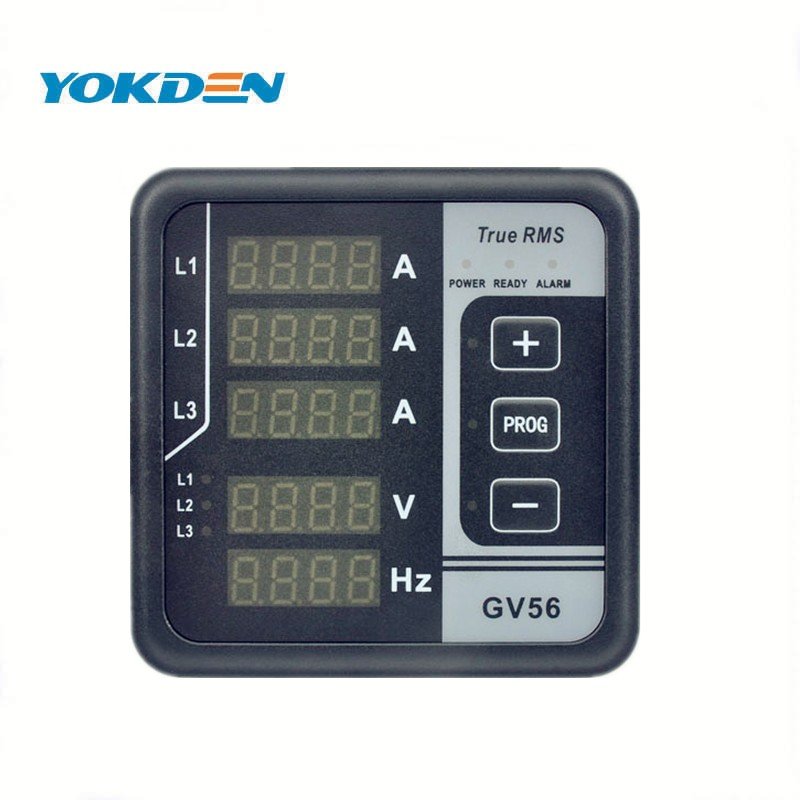 3 Phase Digital Display Multimeter Electric Power Meter GV58VS