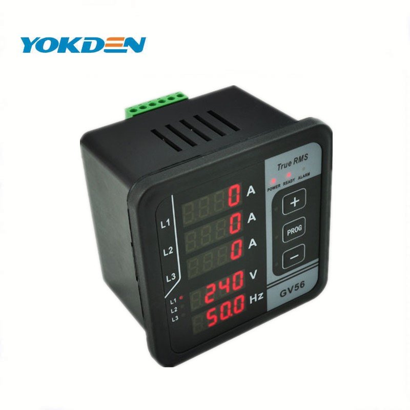 3 Phase Digital Display Multimeter Electric Power Meter GV58VS