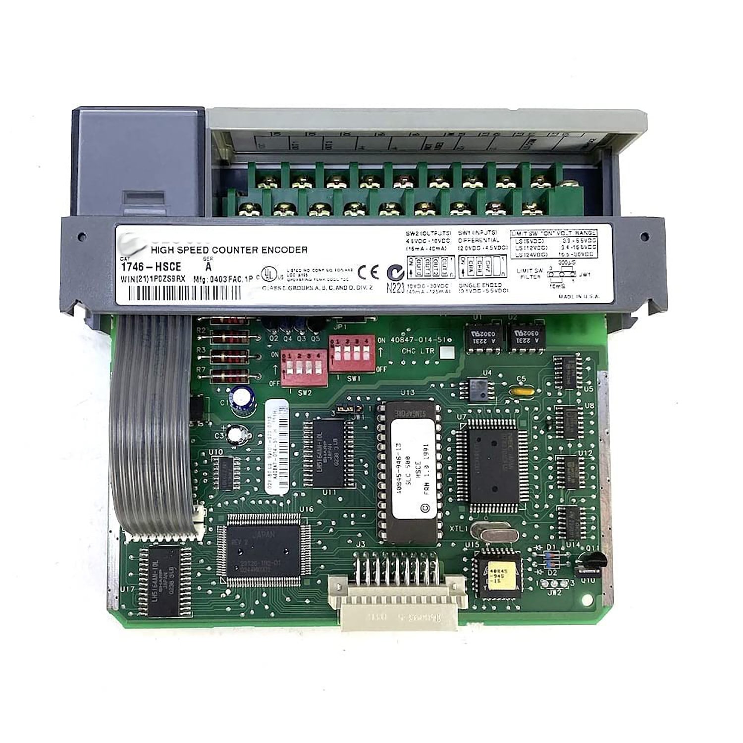 Original Plc 1746 NIO4V Original Package 1783-HMS8T4CGN 2094-BM03-M plc pac dedicated controllers Extension Module 1746-NIO4V