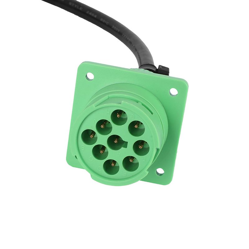 car obd Universal J1939 9Pin ELD Y cable to Micro-fit 16Pin Power Connector with Brackets and Buzzer