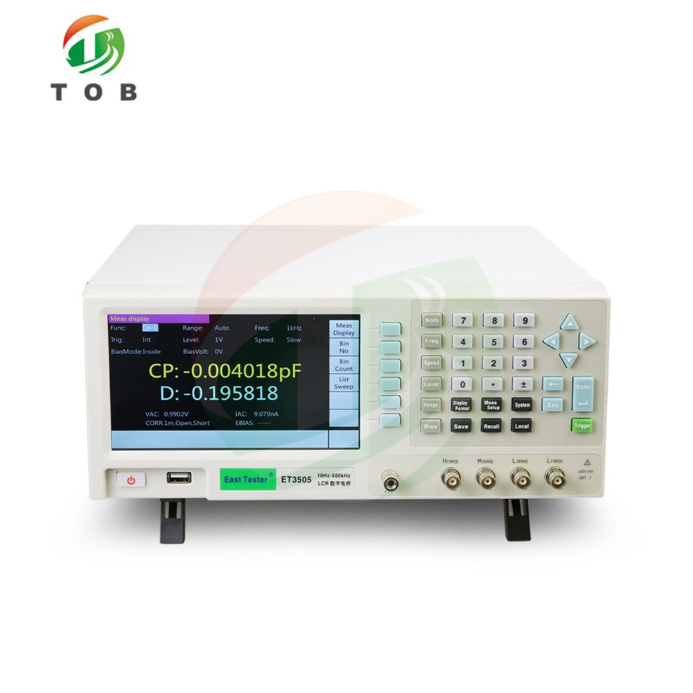 TOB ET35 Series Digital Bridges LCR Battery Tester For Laboratory Lithium Battery