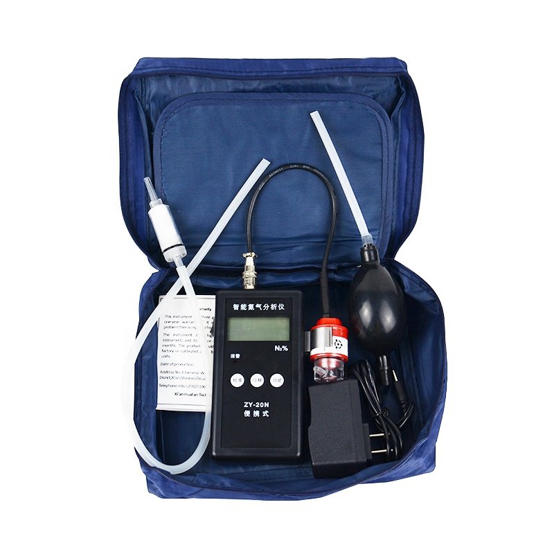 Portable N2 gas detector nitrogen purity tester food packaging