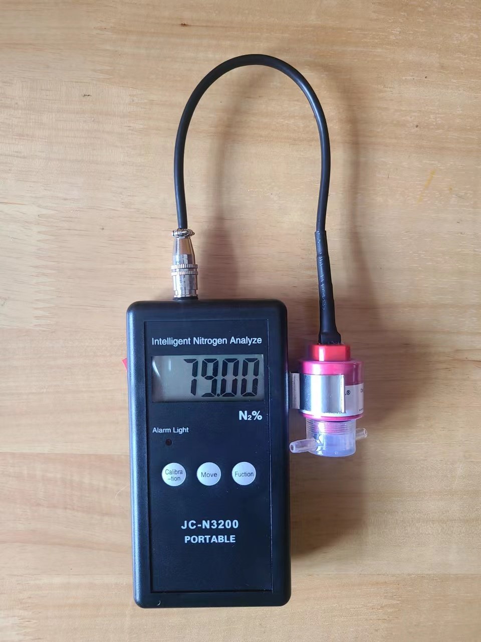 Portable N2 gas detector nitrogen purity tester food packaging