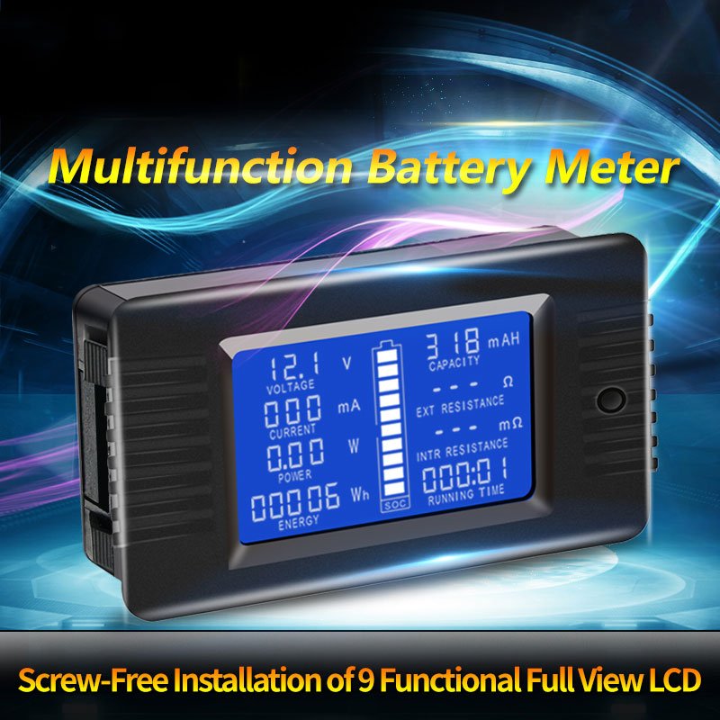 MITE MT013 Current Discharge Impedance Internal Resistance Capacity Volt Meter Power Meter DC Li Ion Battery Tester