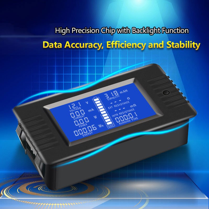 MITE MT013 Current Discharge Impedance Internal Resistance Capacity Volt Meter Power Meter DC Li Ion Battery Tester