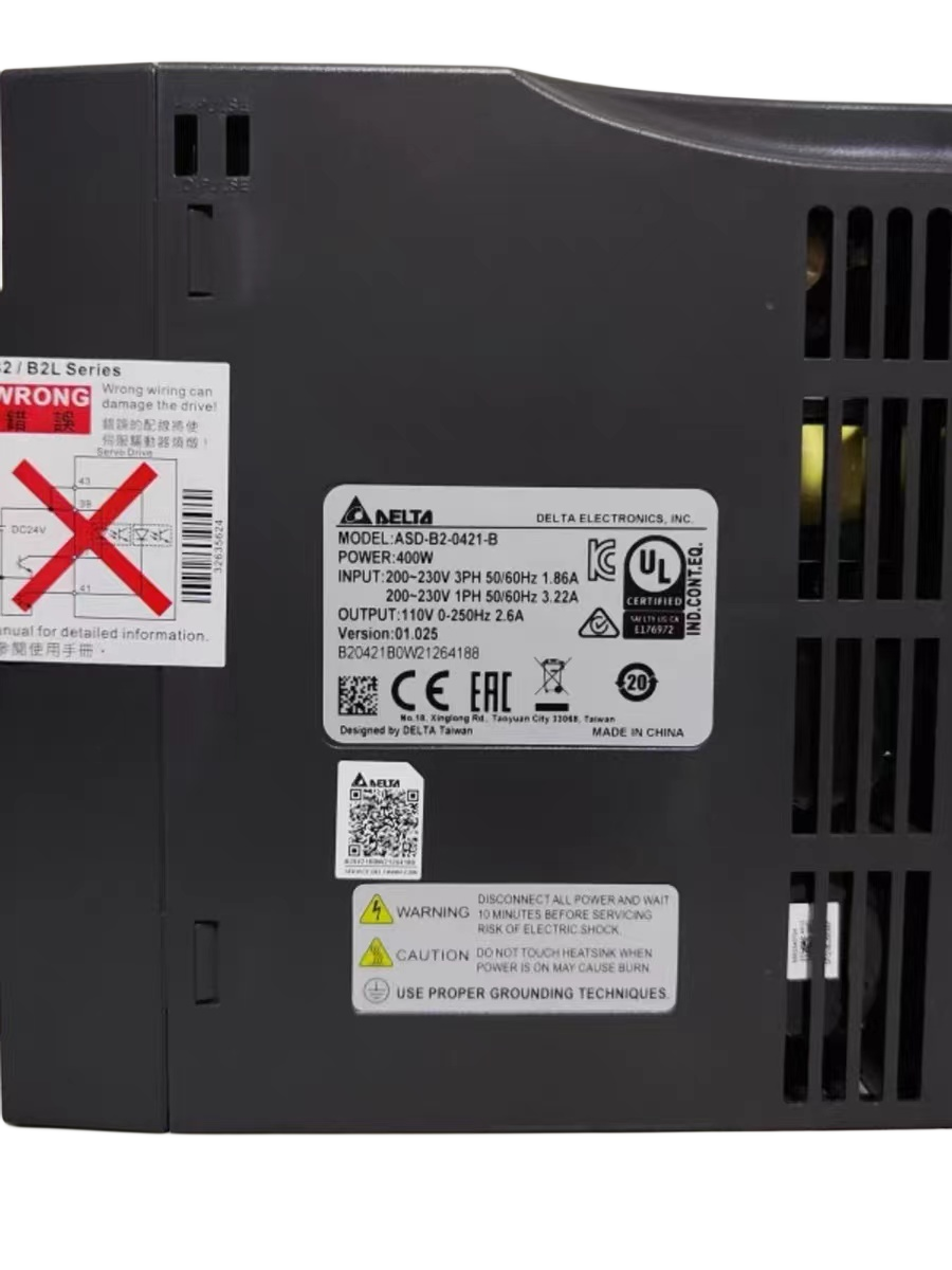 Delta servo B2 driver ASD-B2-0721-B Delta Servo B2 Driver ASD-B2-0721-B for PLC PAC Dedicated Controllers