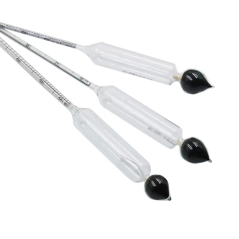 Alcohol Meter Set 3 Pcs 0-100% Hydrometer Alcoholmeter Tester Set wine Concentration Meter Vodka Whiskey