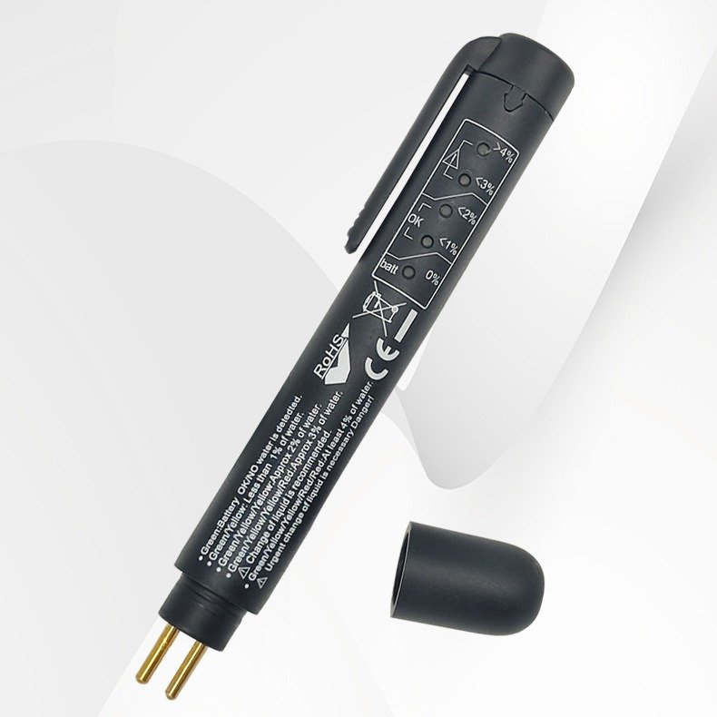 Car OBD2 Brake Fluid Detection Pen DOT3/4/5.1 Pen Test Battery Tester with Fuel Injector Cleaner Combination
