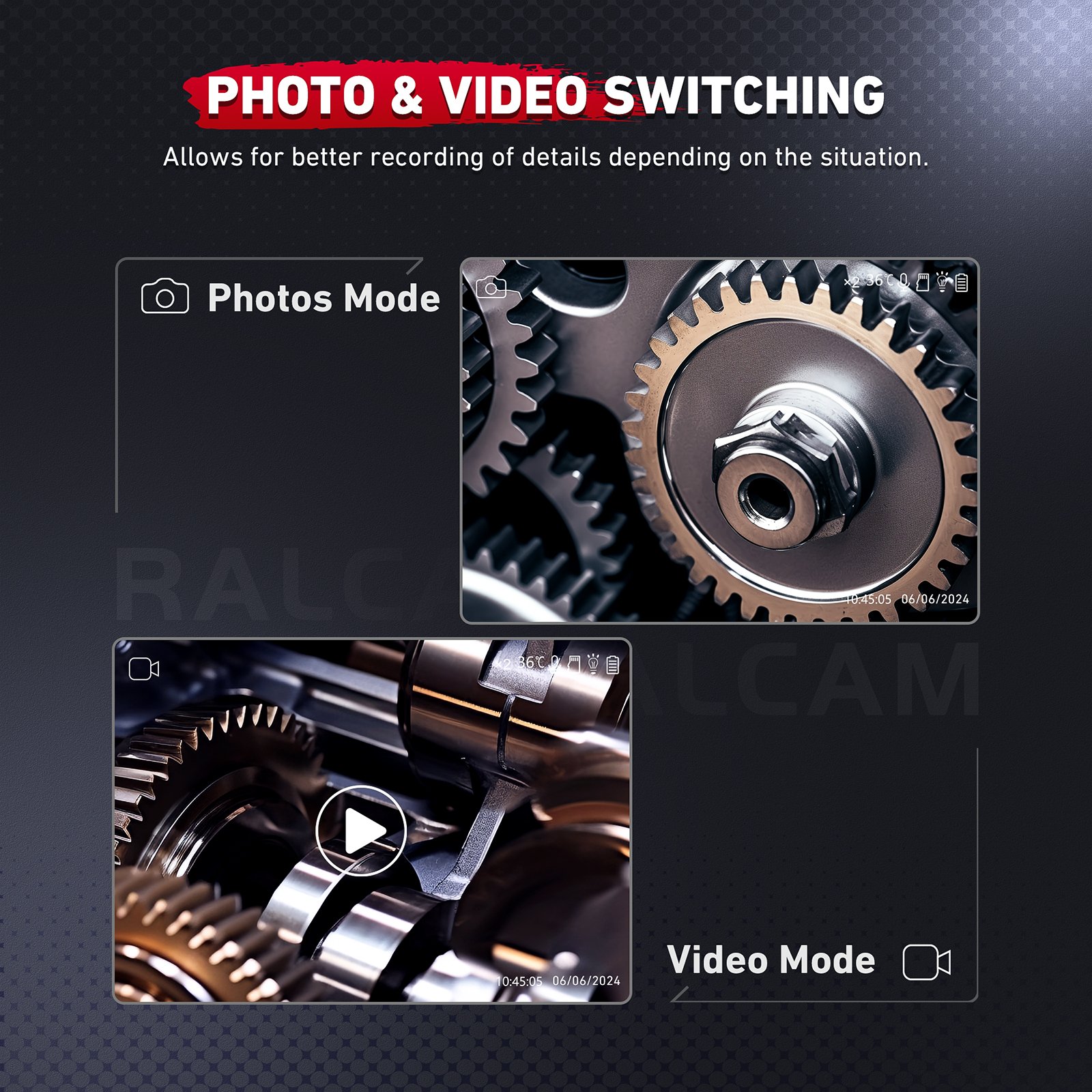 Industrial inspection Camera Borescope Camera Endoscope Auto Diagnostic Articulating 180 degree Tool ForCars