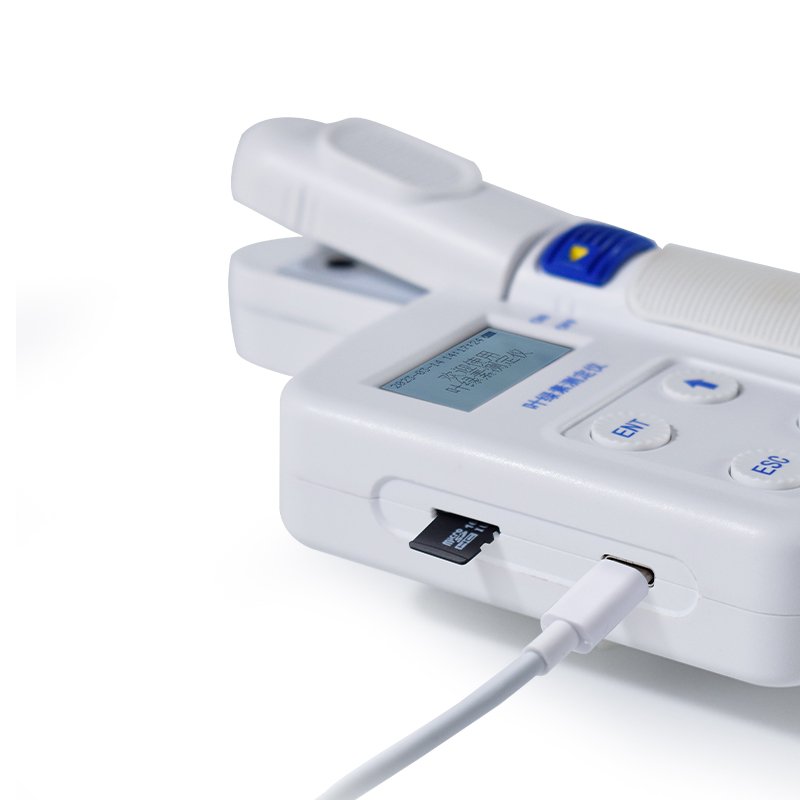 Portable Temperature Nitrogen Moisture Plant Chlorophyll Meter /Analyzer Tester Measurement Analyzer Plant Chlorophyll Detector