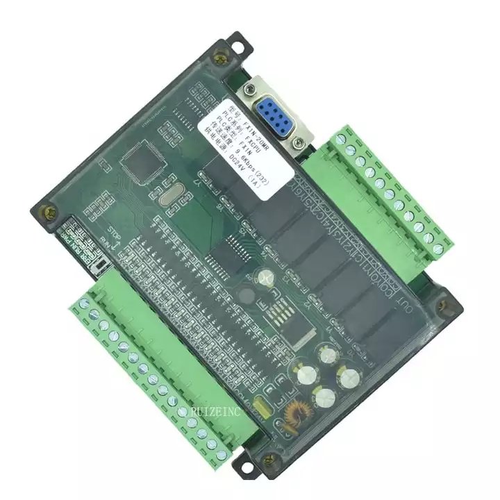FX1N-20MR FX1N-20MT PLC Industrial Control Board 12 Input 8 Output Programmable Module PLC PAC control device