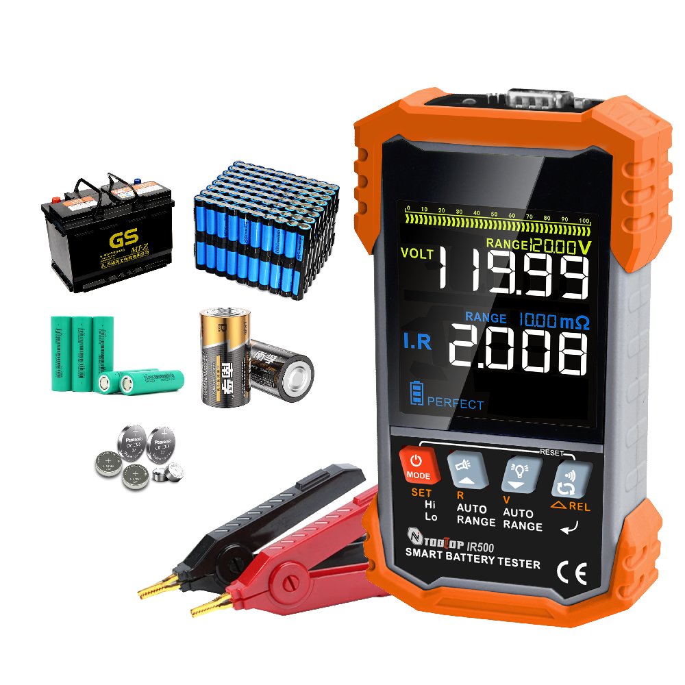 2024 high current lithium battery resistance meter discharge capacity tester capacity tester internal resistance tester