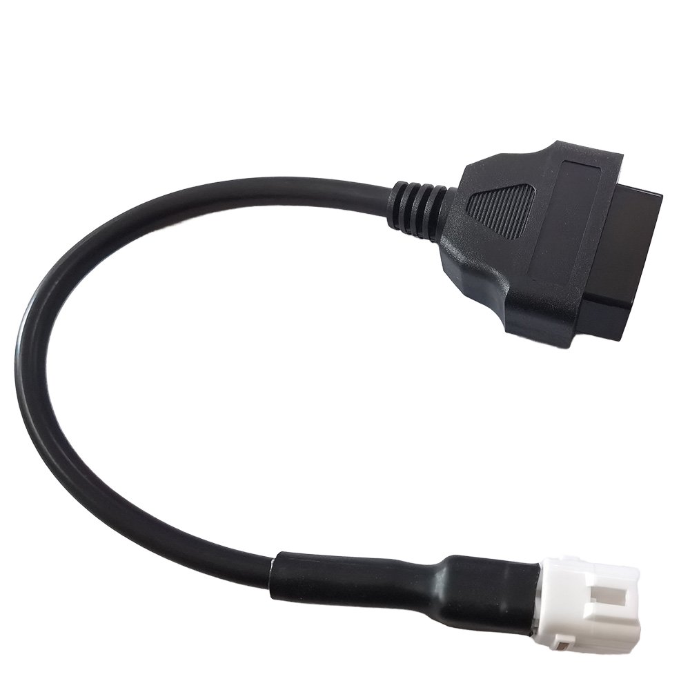 OBD 2 to yamaha 4pin Motorcycle OBD adapter cable yamaha 4pin OBDII