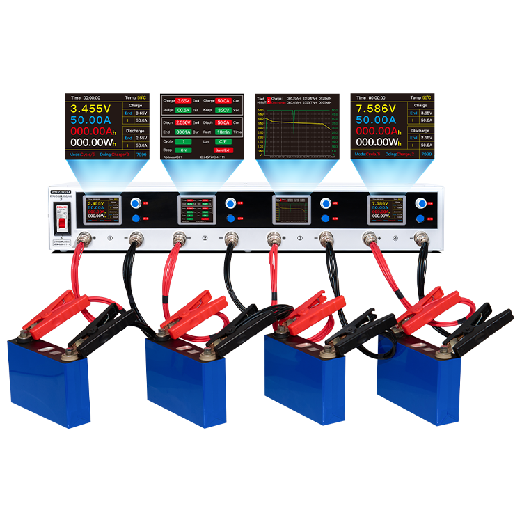 YPSDZ 4-channel Lithium Battery Capacity pack discharge tester Battery cell discharger Lithium battery discharger tester