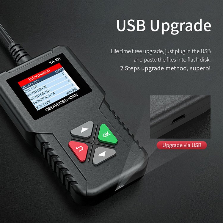 Diagnostic Tool Auto Code Reader Scanner Car Repair Tools Battery Tester OBD Port Tester