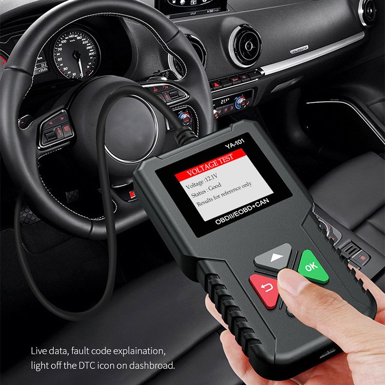 Diagnostic Tool Auto Code Reader Scanner Car Repair Tools Battery Tester OBD Port Tester