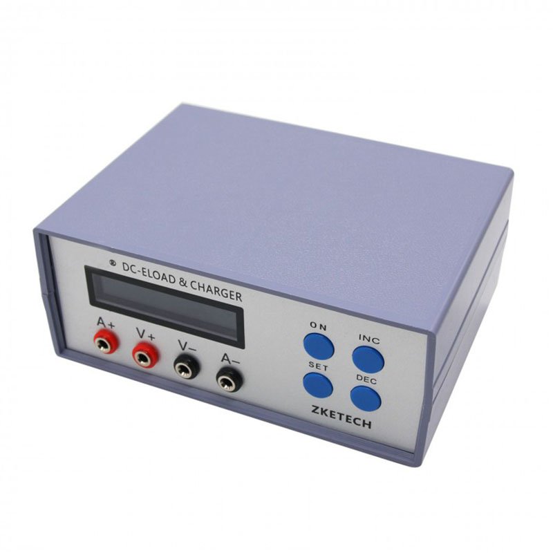 Zketech EBC-A01 30V 1A 30W CR Button AAA Battery Capacity Tester Electronic Load Battery EBC-A01 Tester