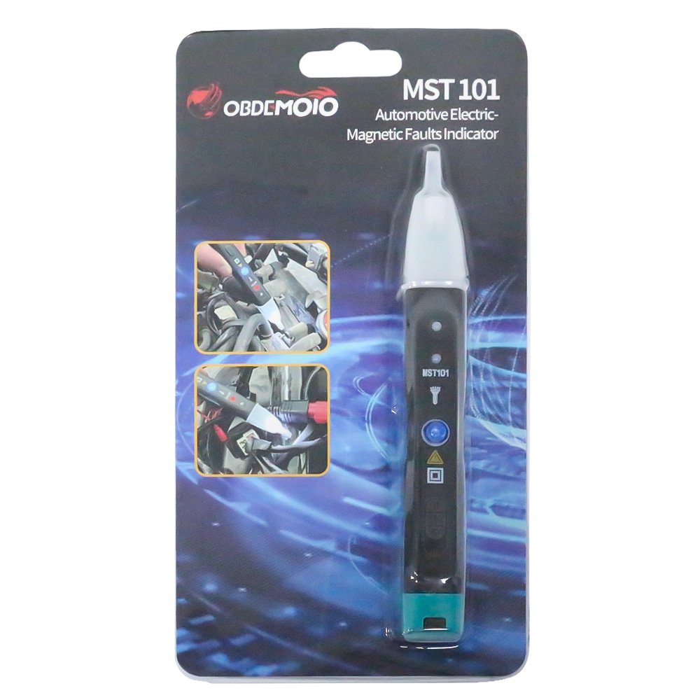 MST-101 Automotive Electric-Magnetic Faults Indicator Testing Pen Car Ignition System Diagnostic Tool Car Fault Detector Buzzer