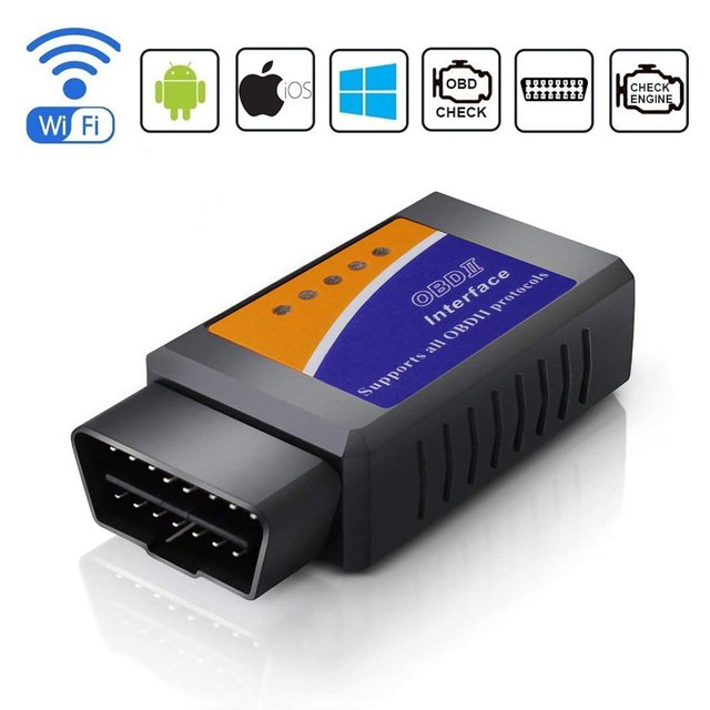 Wireless WiFi Detector OBD2/OBDII ELM327 Code Reader Read Clear Car Code Engine Light Car Diagnostic Tool Scanner