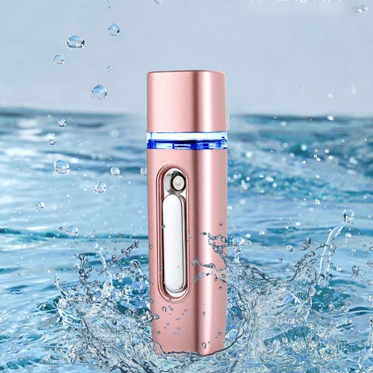 New Matte Color Upgrade Handy Nano Spray Face Mist with Skin Moisture Tester Cool Mist Spray