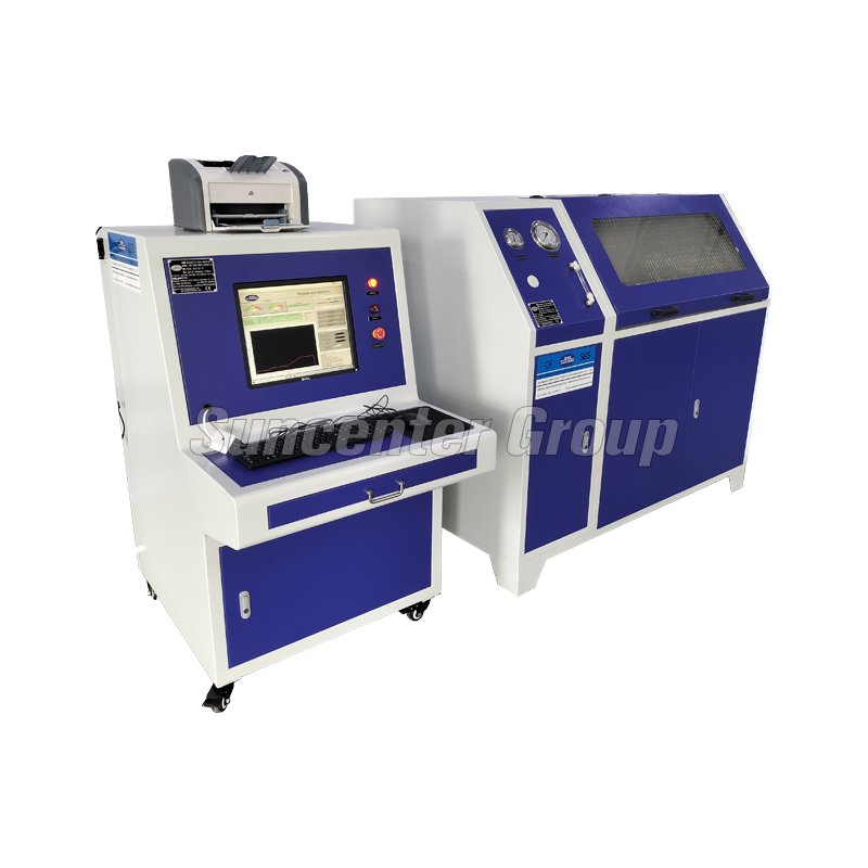 Suncenter Computer Control Hydraulic Water Coolant Burst Pressure Test Equipment with 10-6000 Bar Pressure Range