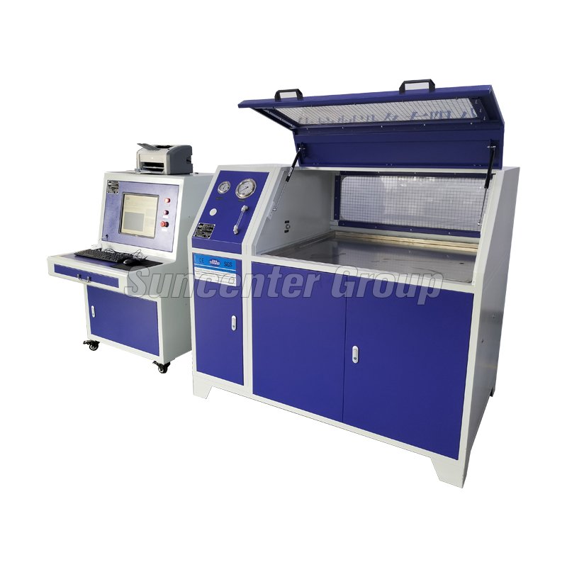 Suncenter Computer Control Hydraulic Water Coolant Burst Pressure Test Equipment with 10-6000 Bar Pressure Range