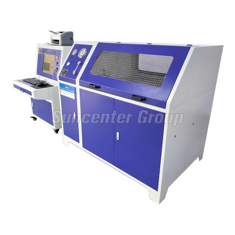 Suncenter Computer Control Hydraulic Water Coolant Burst Pressure Test Equipment with 10-6000 Bar Pressure Range