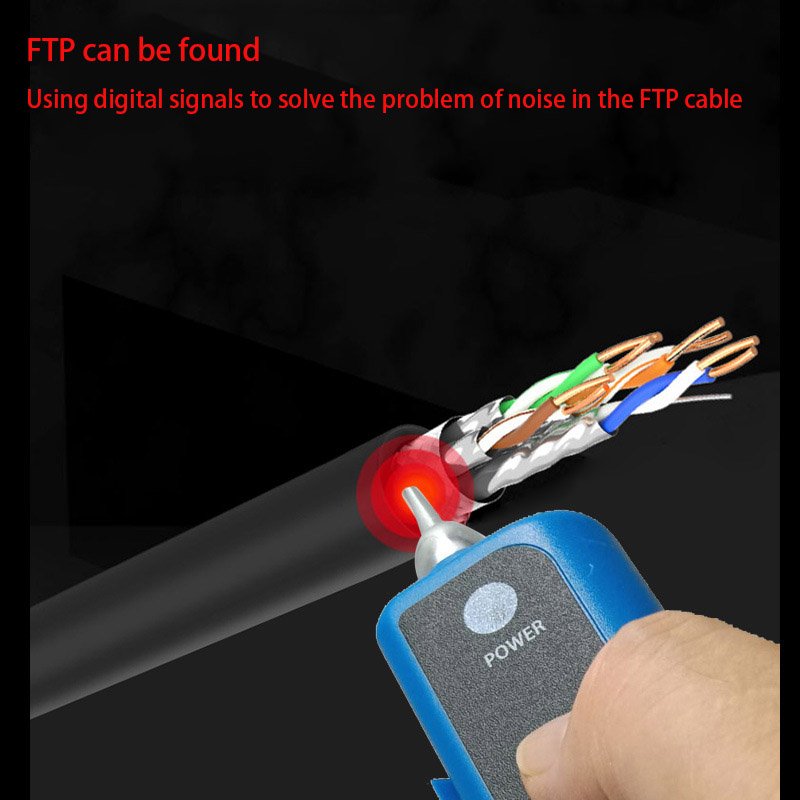 Line Finder Wire Tester Network Cable Diagnose Tester RJ45 RJ11 fiber fix sx os Multifunctional Intelligent Line Checker