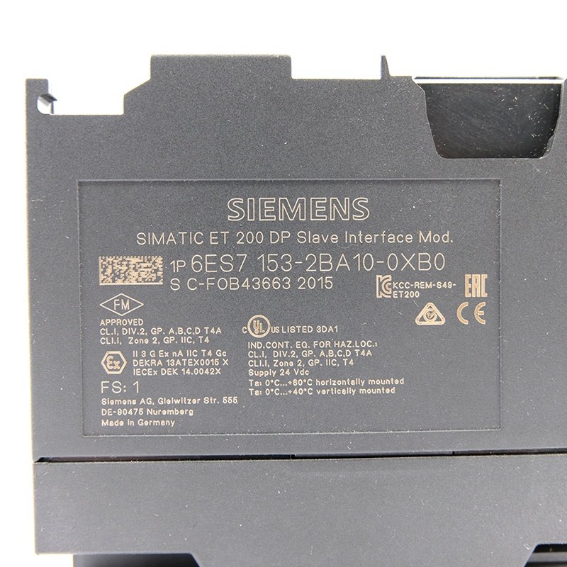 Original s7 300 plc siemens 6es71532ba100xb0 S7-300 CPU module 6es7153-2ba10-0xb0 plc programming controller