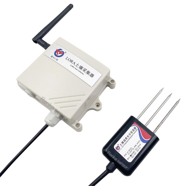 Battery Powered Agricultural Soil Tester IoT Smart Farm Soil Moisture Sensor with lora